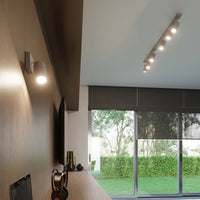 Foco de techo LED Sollux Lighting RING, 4xGU10, IP20, aluminio oro mate, 220-240V, CE RoHS