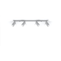 Foco de techo LED Sollux Lighting RING, 4xGU10, IP20, aluminio oro mate, 220-240V, CE RoHS