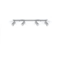 Foco de techo LED Sollux Lighting RING, 4xGU10, IP20, aluminio oro mate, 220-240V, CE RoHS