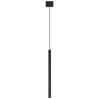 Lámpara colgante LED Sollux Lighting Negra PASTELO con casquillo E27, IP20, 220-240V, acabado en aluminio oro mate