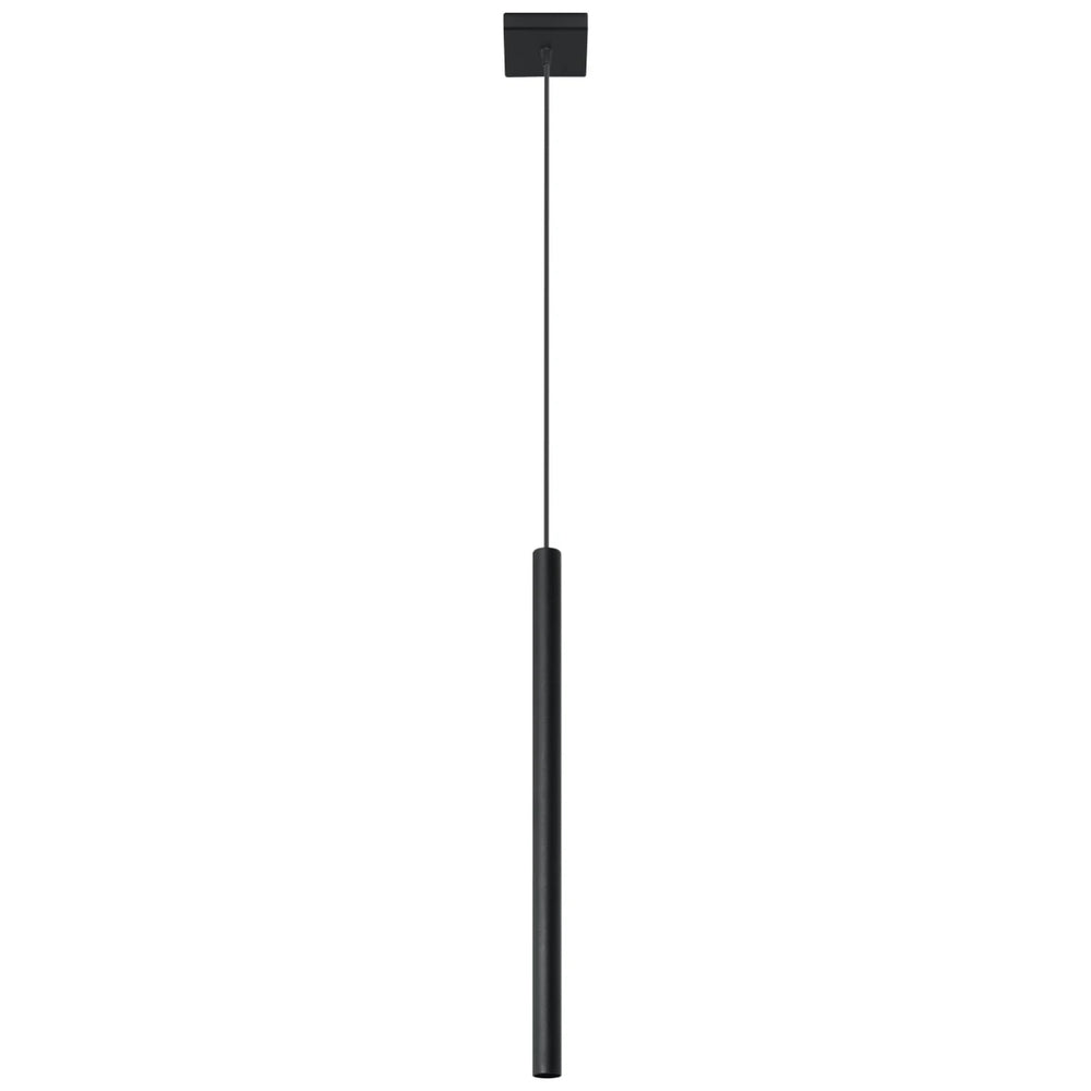 Lámpara colgante LED Sollux Lighting Negra PASTELO con casquillo E27, IP20, 220-240V, acabado en aluminio oro mate