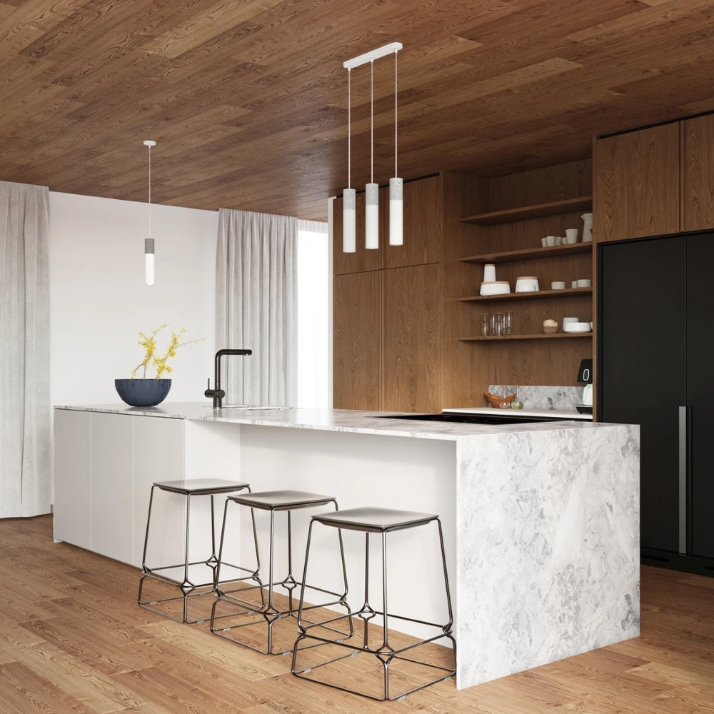 Sollux Lighting LED pendant lamp BORGIO, 3xGU10, IP20, 220-240V, aluminum and steel, matte gold finish