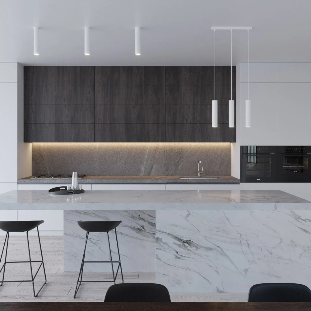 Lámpara colgante LED Sollux Lighting LAGOS 2xGU10, IP20, Aluminio Oro Mate, 220-240V, CE RoHS