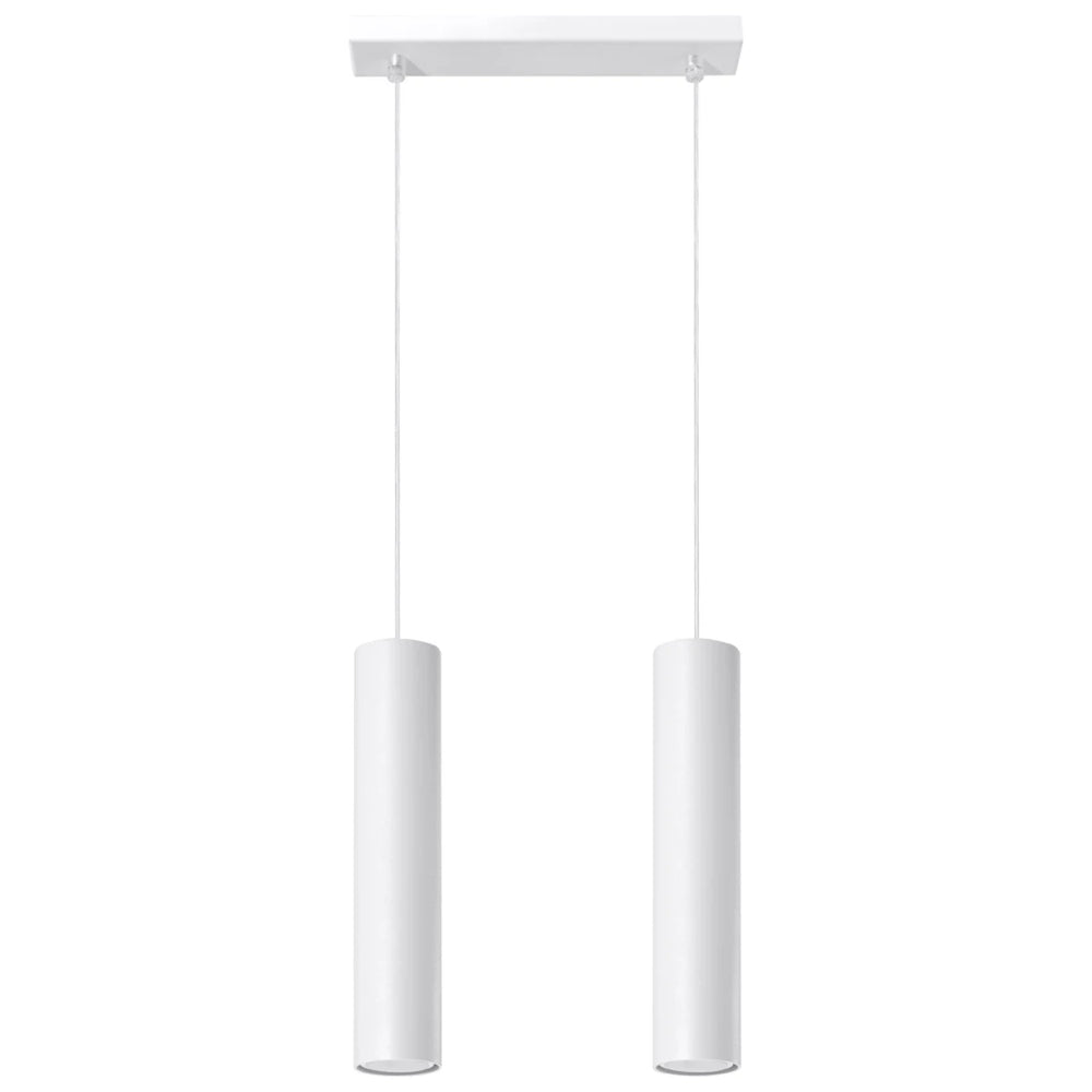 Sollux Lighting LED pendant lamp LAGOS 2xGU10, IP20, Aluminium Matte Gold, 220-240V, CE RoHS