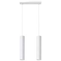 Lámpara colgante LED Sollux Lighting LAGOS 2xGU10, IP20, Aluminio Oro Mate, 220-240V, CE RoHS