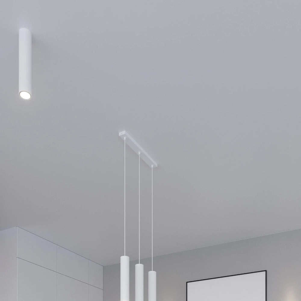 Lámpara colgante LED Sollux Lighting LAGOS 2xGU10, IP20, Aluminio Oro Mate, 220-240V, CE RoHS