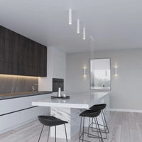 Lámpara colgante LED Sollux Lighting LAGOS 2xGU10, IP20, Aluminio Oro Mate, 220-240V, CE RoHS