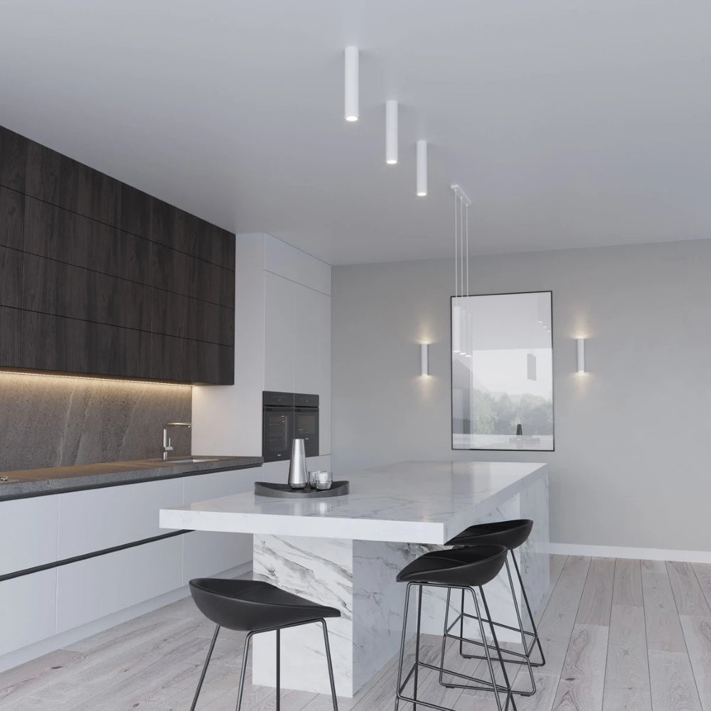 Lámpara colgante LED Sollux Lighting LAGOS 2xGU10, IP20, Aluminio Oro Mate, 220-240V, CE RoHS