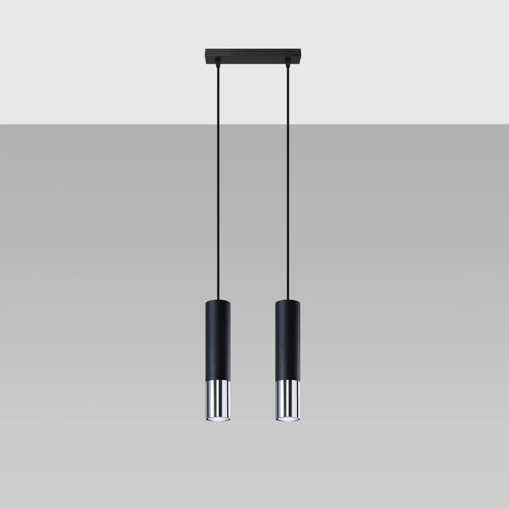 Lámpara colgante LED Sollux Lighting LOOPEZ 2xGU10, IP20, Aluminio Oro Mate, 220-240V, CE RoHS