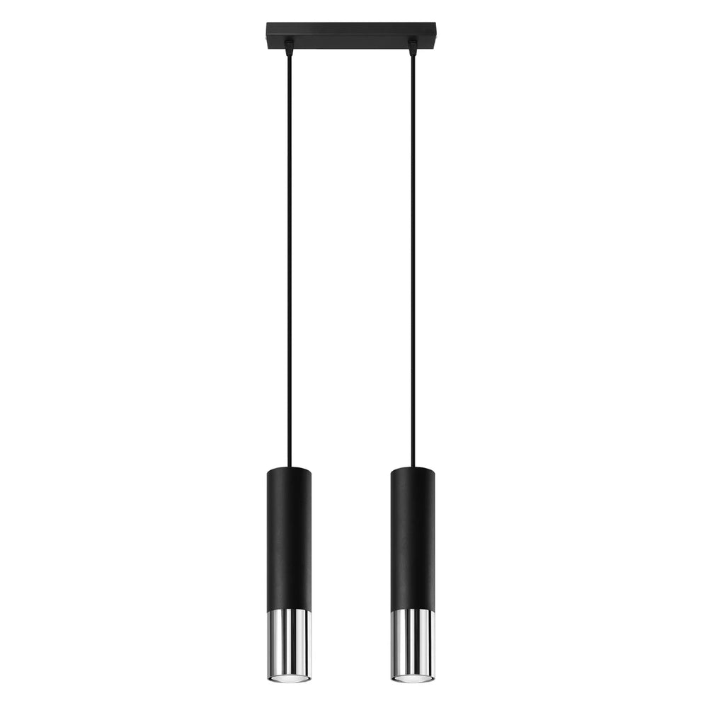 Lámpara colgante LED Sollux Lighting LOOPEZ 2xGU10, IP20, Aluminio Oro Mate, 220-240V, CE RoHS