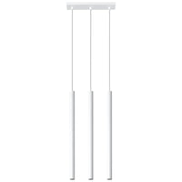 Lámpara colgante LED Sollux Lighting 3xG9, IP20, 220-240V, 50W máx, aluminio dorado mate