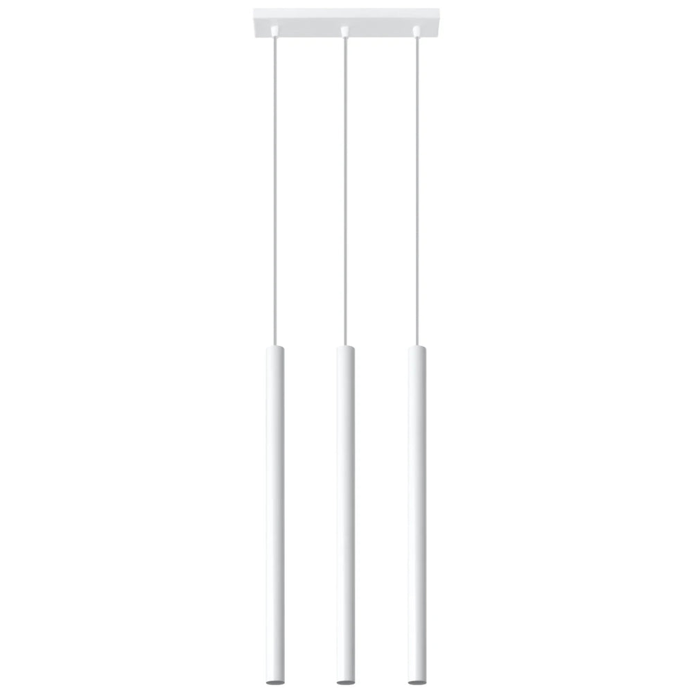 Lámpara colgante LED Sollux Lighting 3xG9, IP20, 220-240V, 50W máx, aluminio dorado mate