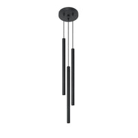 Lámpara colgante LED Sollux Lighting Black PASTELO, 3xG9 casquillos, Aluminio, IP20, CE RoHS, 220-240V