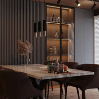 Lámpara colgante LED Sollux Lighting LOOPEZ Negro Cobre, 1xGU10, casquillo E27, IP20, Aluminio, 220-240V