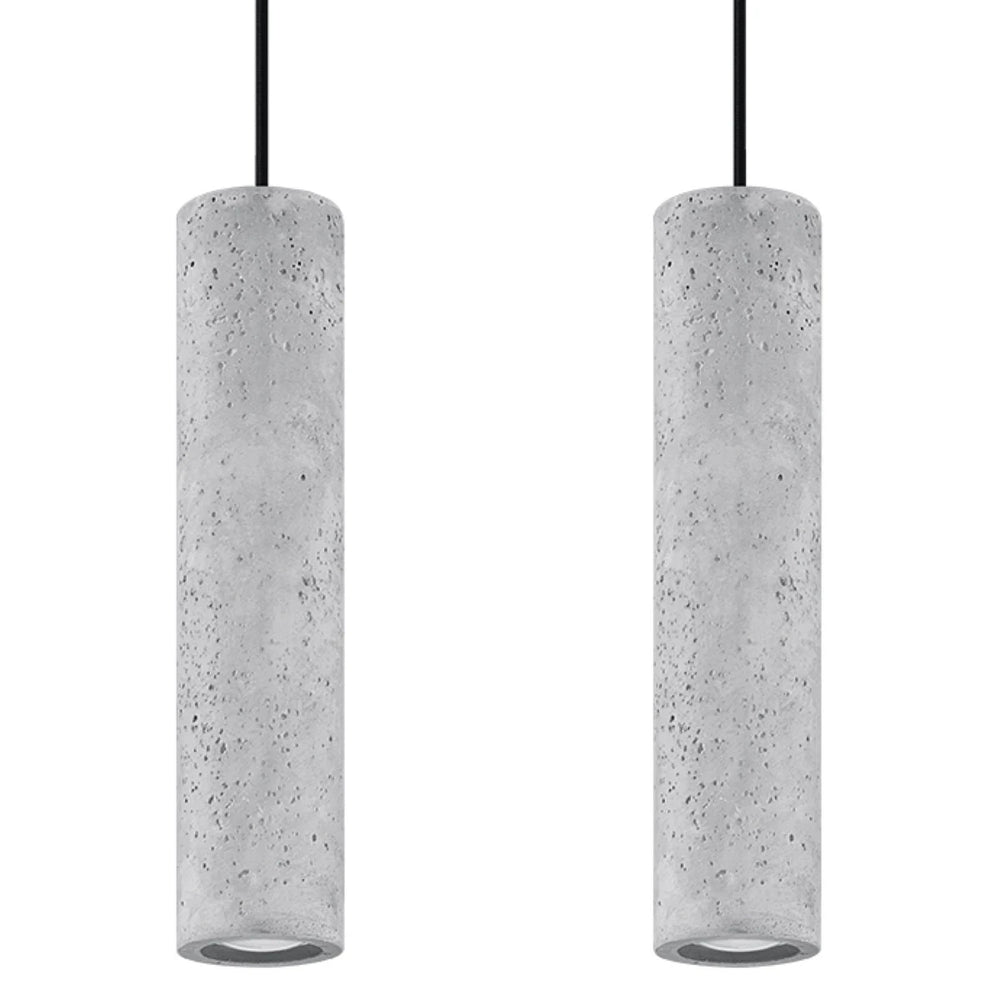 Lámpara colgante LED Sollux Lighting LUVO con 2 casquillos GU10, IP20, aluminio dorado mate, 220-240V