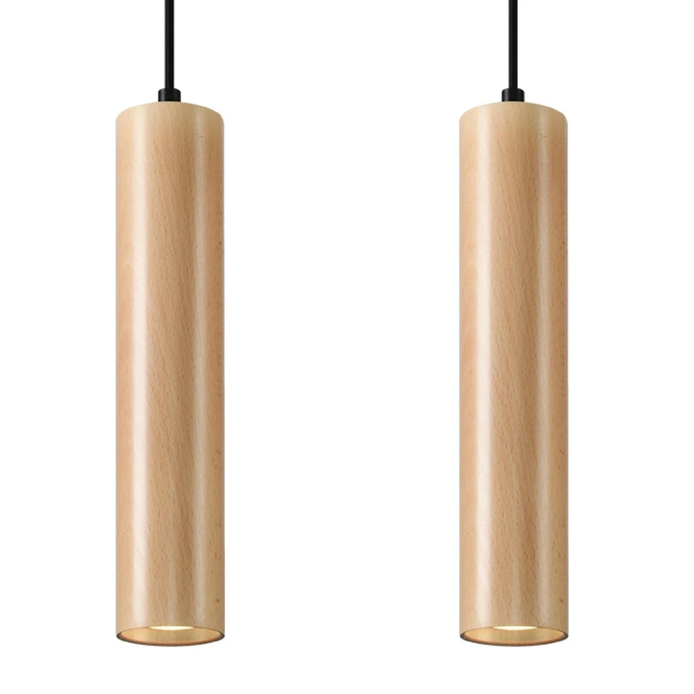 Sollux Lighting LINO 2 lámpara colgante LED, IP20, 220-240V, 50W máx, Aluminio Oro Mate, CRI 80, CE RoHS
