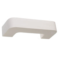 Aplique de pared Sollux Lighting MAGNET, cerámica, casquillo E27, 220-240V, IP20, acabado Latón Dorado Mate