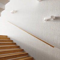 Aplique de pared Sollux Lighting MAGNET, cerámica, casquillo E27, 220-240V, IP20, acabado Latón Dorado Mate