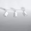 Sollux Lighting MERIDA foco de techo LED Blanco 3xGU10, IP20, 220-240V, Aluminio, CE RoHS