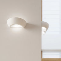 Aplique de pared cerámico Sollux Lighting OSKAR, compatible con LED, IP20, 220-240V, acabado Latón Dorado Mate