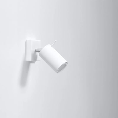 Aplique de pared Sollux Lighting RING Aluminio Dorado Mate, compatible con LED IP20, 220-240V, certificado CE RoHS