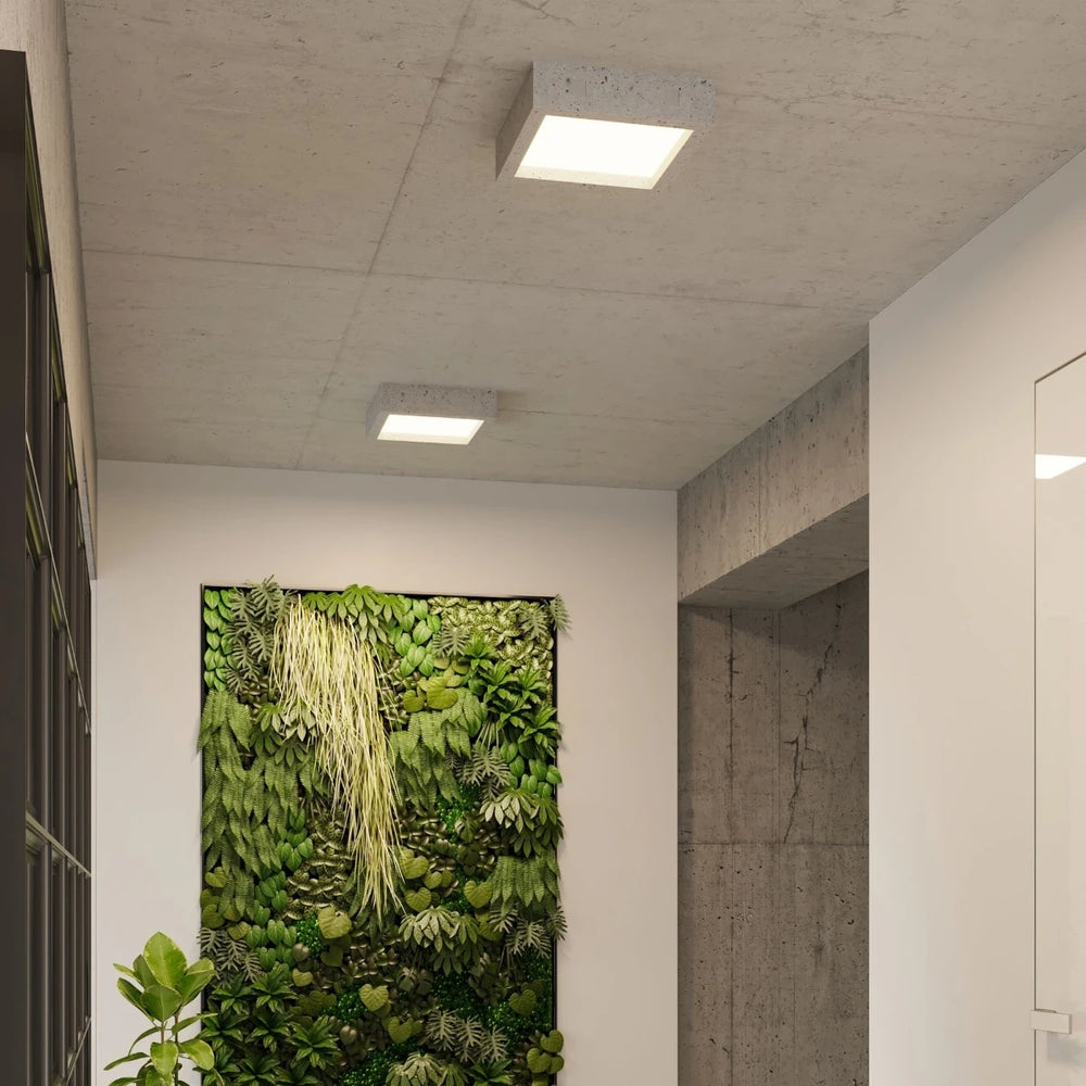 Foco de techo LED Sollux Lighting RIZA 10.5W 3000K 1521 lúmenes IP20 acabado en aluminio dorado mate