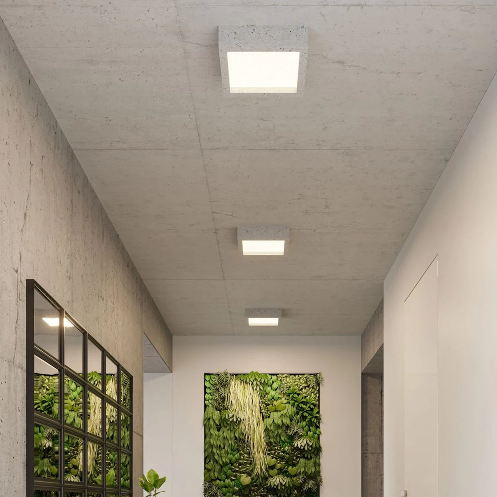 Foco de techo LED Sollux Lighting RIZA 10.5W 3000K 1521 lúmenes IP20 acabado en aluminio dorado mate