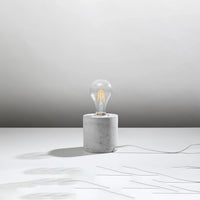 Lámpara de mesa Sollux Lighting SALGADO, compatible con LED, IP20, 220-240V, acabado en aluminio dorado mate, CE RoHS
