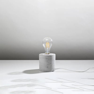 Lámpara de mesa Sollux Lighting SALGADO, compatible con LED, IP20, 220-240V, acabado en aluminio dorado mate, CE RoHS