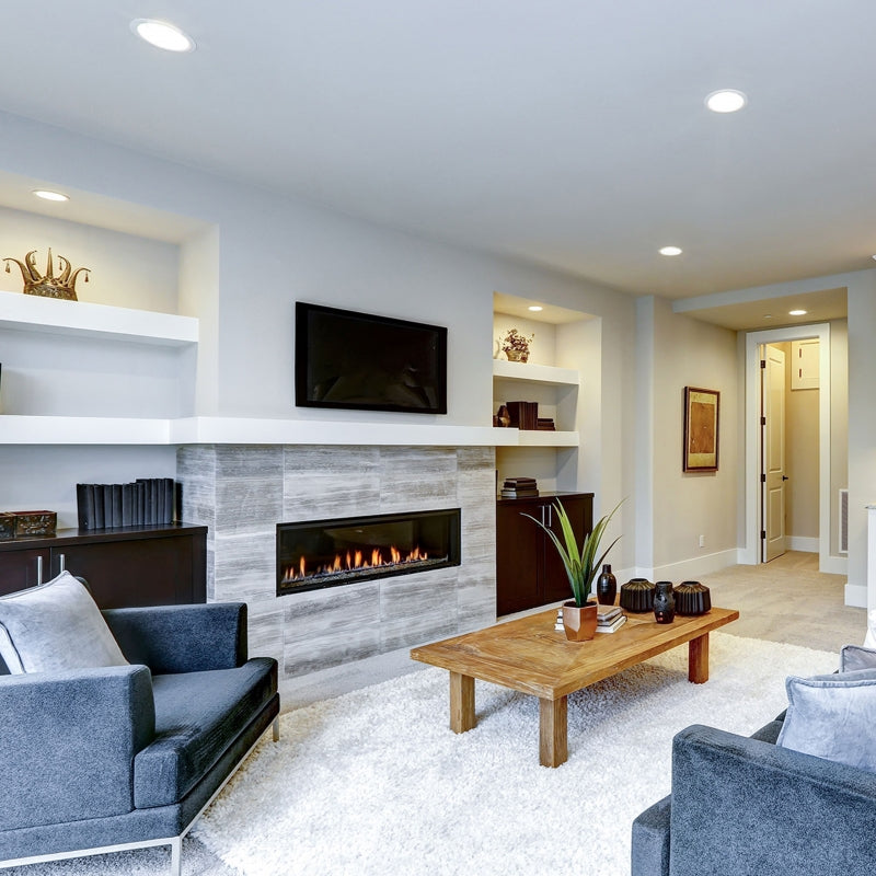 Spectrum ALGINE 2en1 Downlight LED 12W 3000K 1200 lúmenes 230V IP20 redondo empotrado o de superficie Blanco