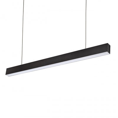Spectrum ALLDAY Inspire One LED ceiling light 35W 230V 3000K 4350 lumens 115° IP20 Black 1120mm