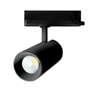 Spectrum ANDROMEDA Foco LED de Carril 15-27W 4000K 3200 lúmenes CRI>90 36°/60° Negro Trifásico IP20
