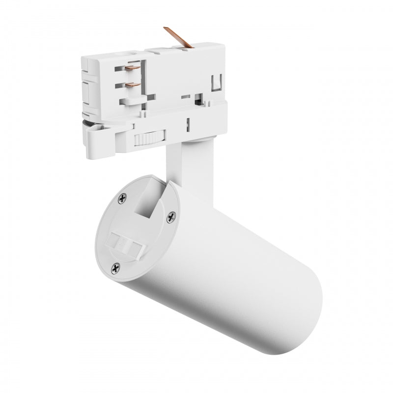 Spectrum ANDROMEDA PRIME Foco LED Carril 3-Fases 8W 230V CCT 25° 800 lúmenes CRI 80 IP20 Blanco