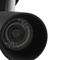 Spectrum ANDROMEDA PRIME LED Track Light 3-Phase 8W CCT 230V 25° Beam IP20 Black Aluminium