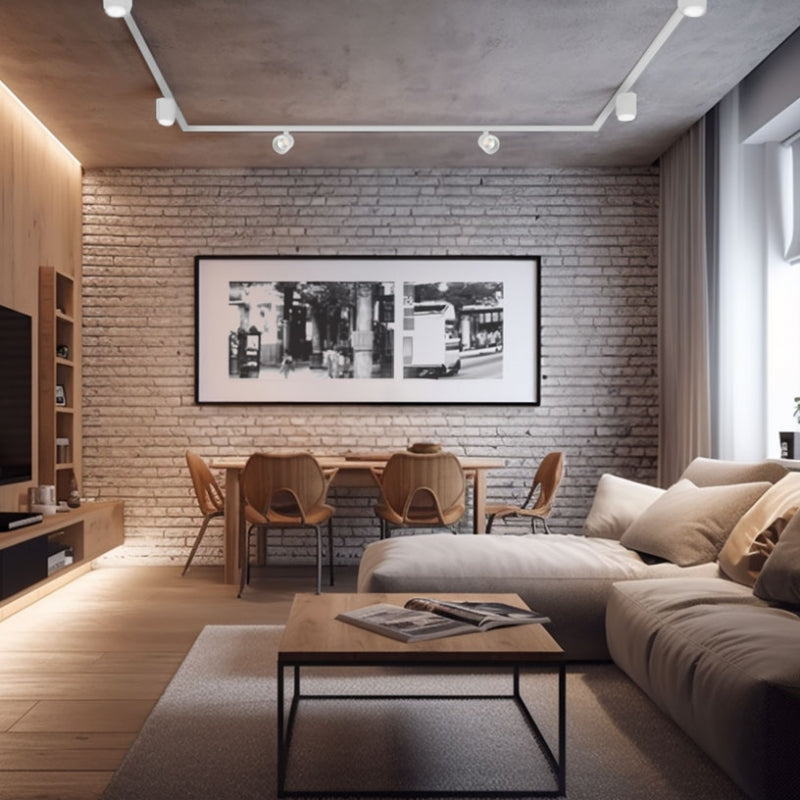 Spectrum ARTEMIDA Maxi Foco de Carril LED 12-42W 4000K 4500 lúmenes CRI>90 36° 60° IP20 Blanco Trifásico