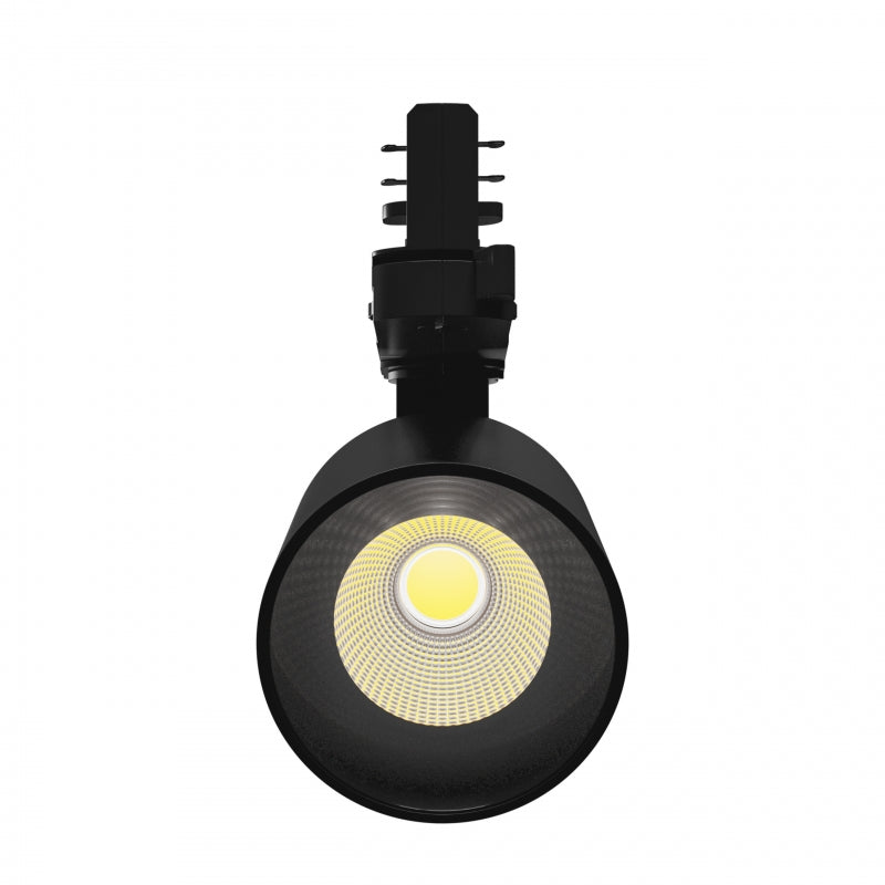 Spectrum ARTEMIDA MINI Foco LED de Carril Trifásico 20W 4000K CRI>90 230V IP20 Aluminio Negro