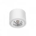 Spectrum CHLOE AR111 GU10 Lámpara de Techo LED, Redonda Ajustable Blanca, Montaje en Superficie, IP20 20W Máx