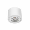 Spectrum CHLOE AR111 GU10 Lámpara de Techo LED, Redonda Ajustable Blanca, Montaje en Superficie, IP20 20W Máx