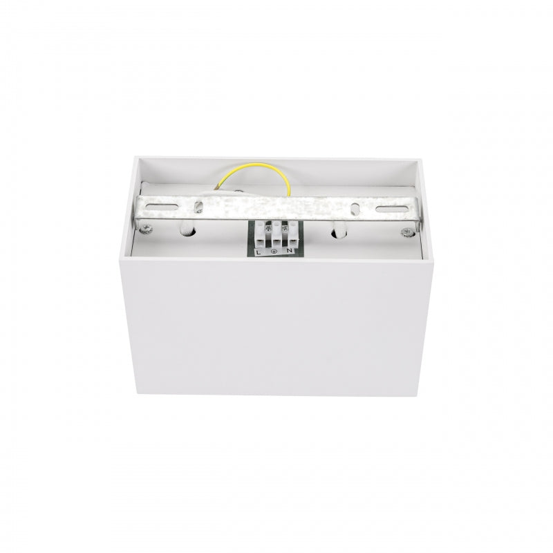 Spectrum CHLOE DUO Rectángulo Blanco Foco de Techo Ajustable 2xGU10 Montaje en Superficie IP20 Interior