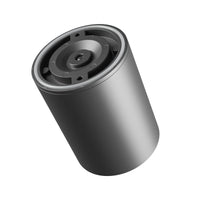 Luminaria de superficie LED Spectrum CHLOE GU10 Redonda Negra IP44 carcasa de aluminio 250V uso interior
