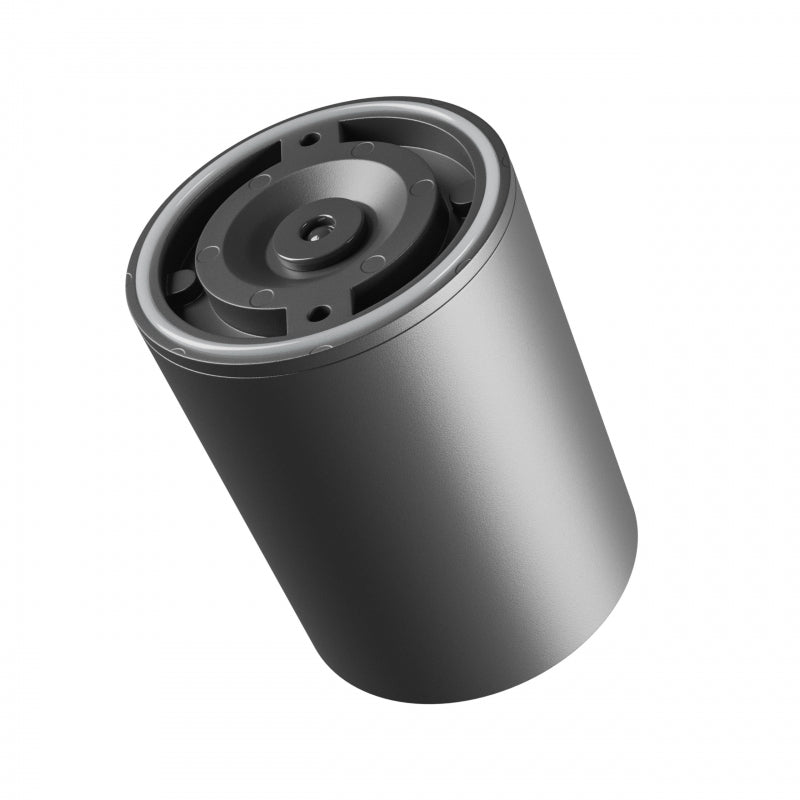 Luminaria de superficie LED Spectrum CHLOE GU10 Redonda Negra IP44 carcasa de aluminio 250V uso interior