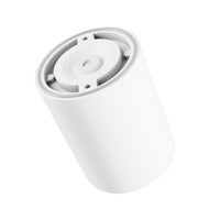 Spectrum CHLOE GU10 Foco LED de Superficie 250V IP44 Aluminio Blanco Redondo 70x90mm