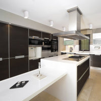 Spectrum CHLOE GU10 Surface Mounted LED Spot, IP20, 250V, Adjustable Round White Aluminum Housing