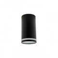 Luminaria de techo empotrada en superficie Spectrum CHLOE Mini Ring GU10 230V IP20 Aluminio negro 55x107mm