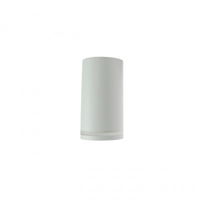 Luminaria de techo empotrada en superficie Spectrum CHLOE Mini Ring GU10 230V IP20 Aluminio Blanco Ø55x107mm