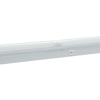 Luz de gabinete LED Spectrum 1200mm 14W 3000K 1680 lúmenes IP20 Blanco montaje en superficie interruptor ON/OFF 230V
