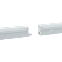 Luz LED para mueble Spectrum 300mm 4W 4000K 400 lúmenes IP20 montaje en superficie blanca con interruptor 230V