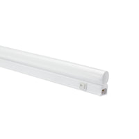 Luz LED para mueble Spectrum 300mm 4W 4000K 400 lúmenes IP20 montaje en superficie blanca con interruptor 230V