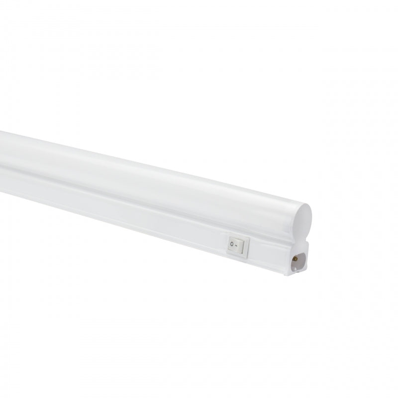 Luz LED para mueble Spectrum 300mm 4W 4000K 400 lúmenes IP20 montaje en superficie blanca con interruptor 230V