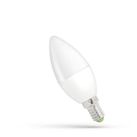 Vela LED Spectrum C37 E14 230V 6W 6000K Blanco Frío 560 lúmenes >80CRI 160° bombilla para uso interior